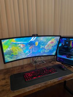 34" 100hz Curved Widescreen Monitor UWQHD