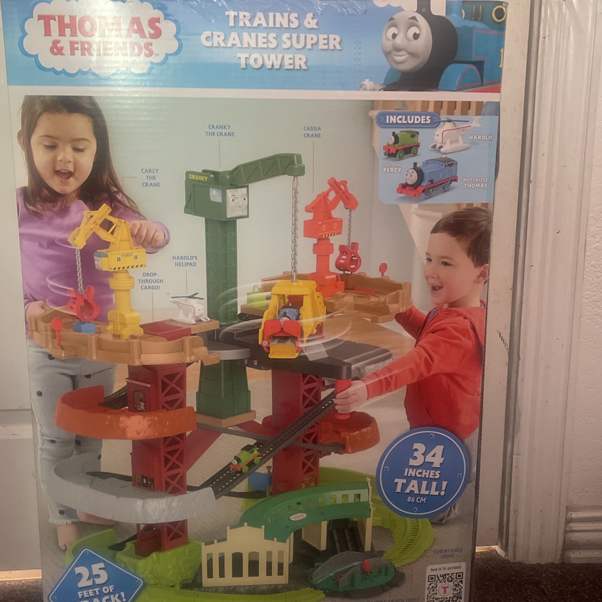 New Thomas & Friends Trains And Cranes Tier