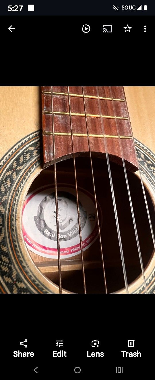 Don Vasco Guitar With Hard Case