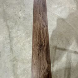 Vinyl flooring: Mohawk Prospects Multi-Strip Plank Toasted Barnwood