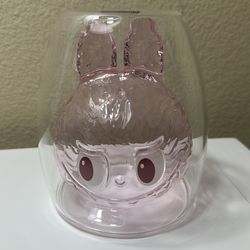 Pop mart Labubu Romance Glass Cup without Box