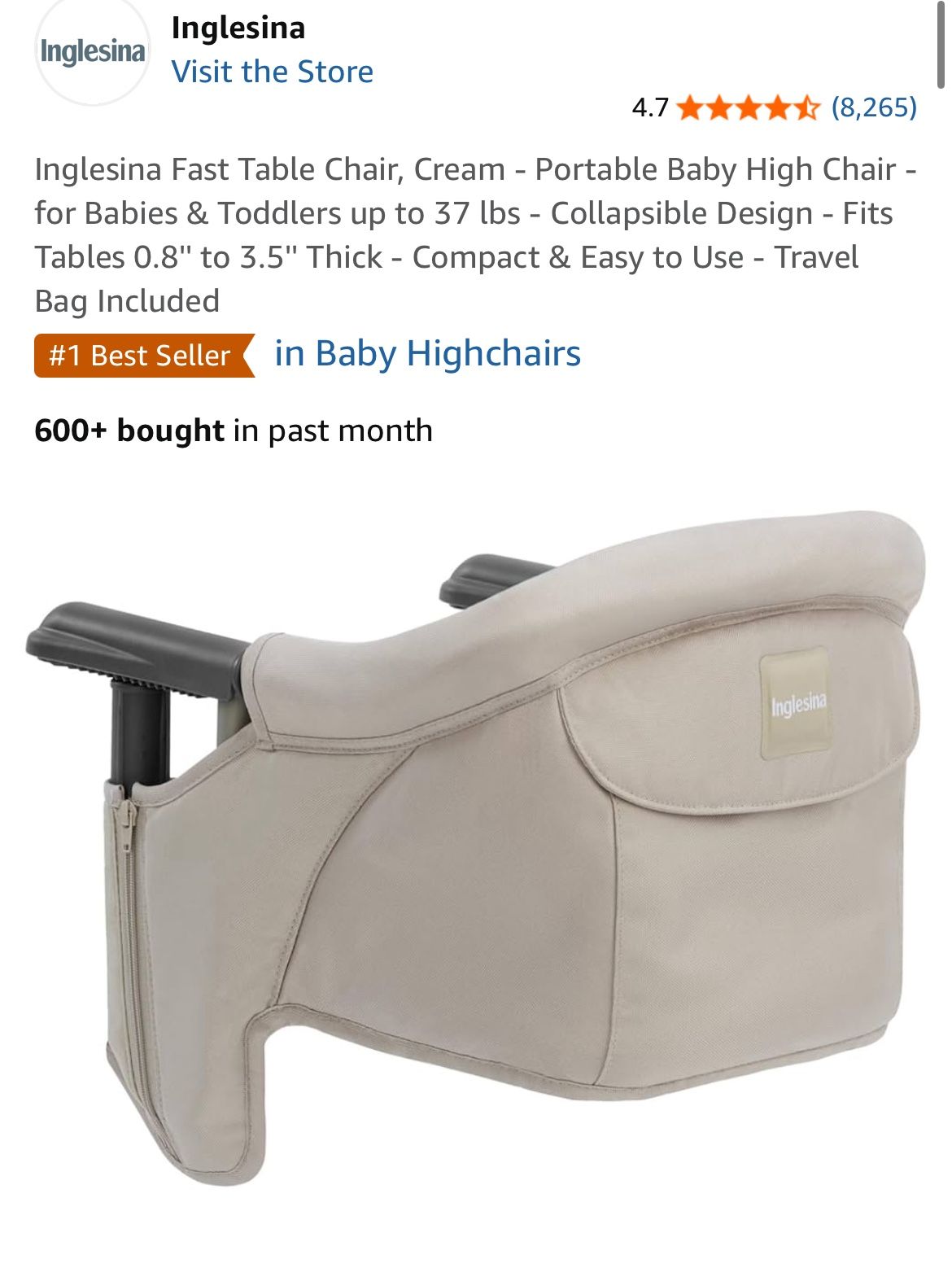 Instant Booster Seat