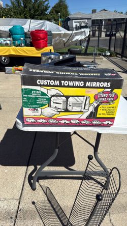 Custom towing mirrors