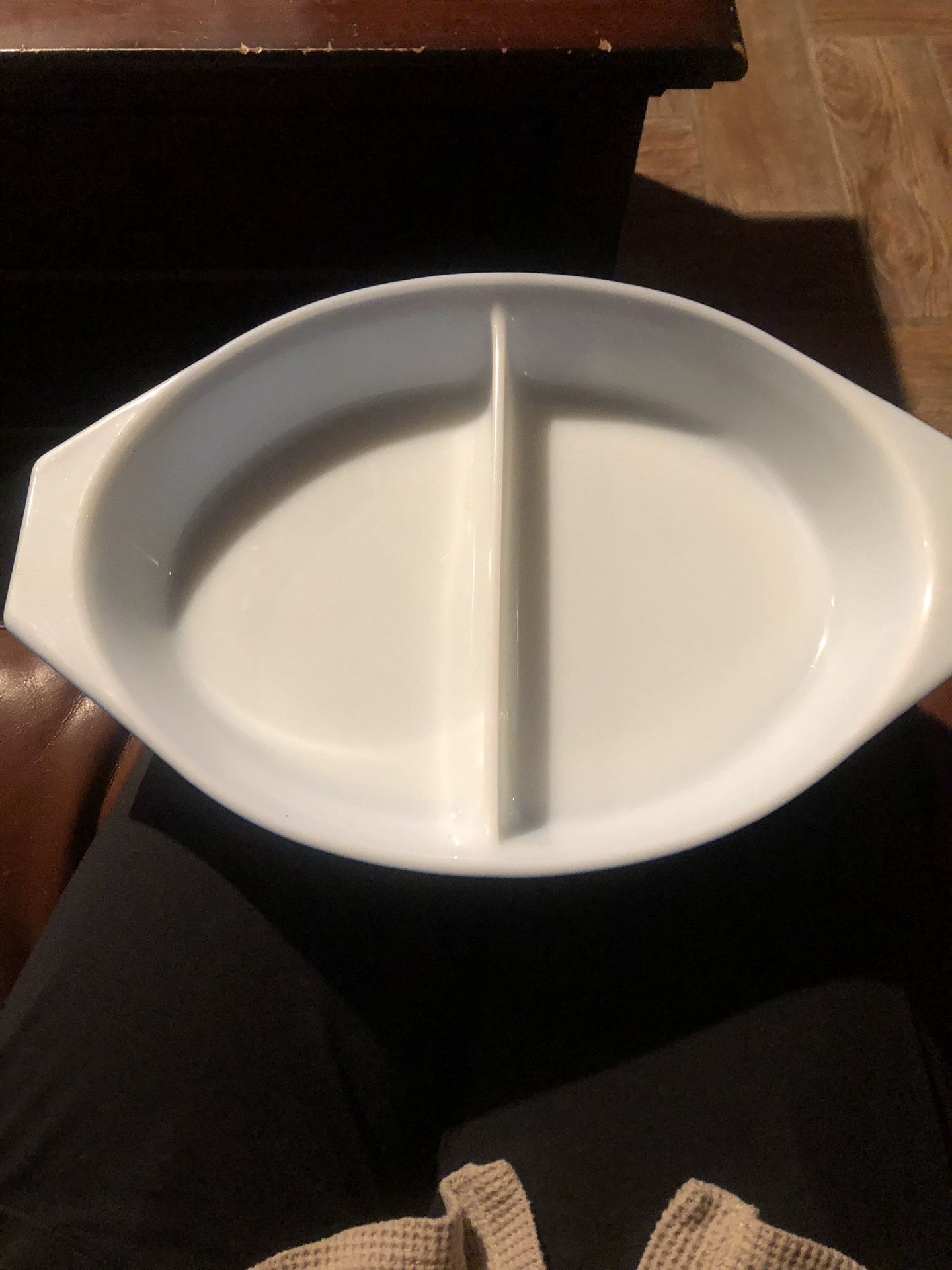 Pyrex Vintage Divided Dish