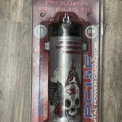 Digital Power Capacitor 1000 Watts 1.5 Farad for Subwoofer AMP(Power Acoustik)