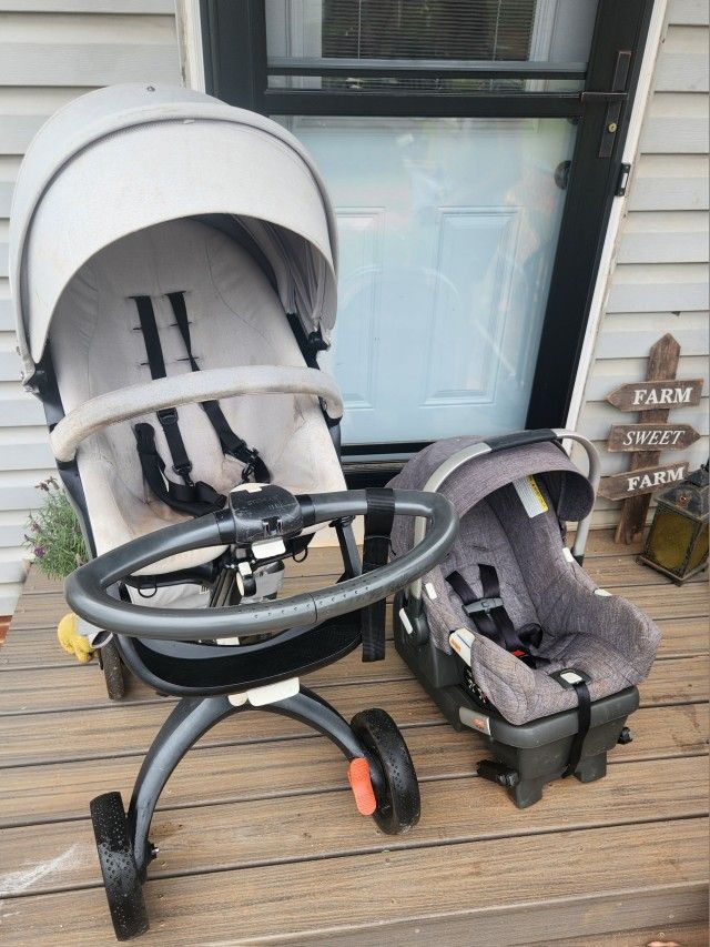 Stokke Stroller, Nuna Stokke Car Seat