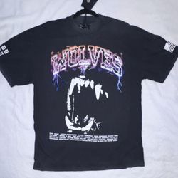 Darc Sport Blood Thunder Premium Vintage Tee Wolves Club Medium
