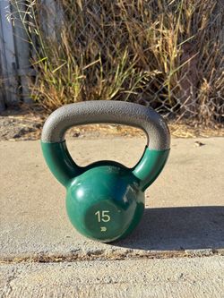 Rubber Kettlebell 15lb