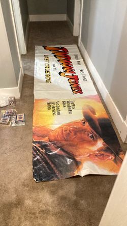 Indiana Jones and the Last Crusade Theatrical Banner