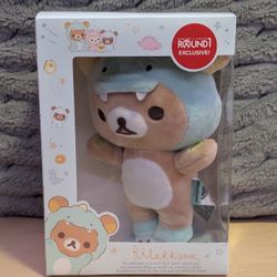 Rilakkuma San-X Original Plays with Dino Series 10" Standing Plush
