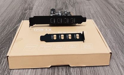 Sinefine USB-3.2 PCIe Host Card (10 Gbps Speed)... Cheap!