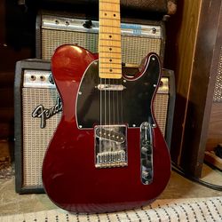 Fender Telecaster Electric Guitar (not Stratocaster Gibson Les Paul SG PRS Mustang Jazzmaster Jaguar Vox)