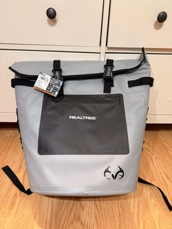 RealTree Trail Blazer Cooler Bag Backpack for Camping, Hiking, Outdoors - Grey - BRAND NEW