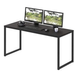 Computer Desk and Dual Monitor Stand