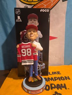 Chicago Blackhawks Conor Bedard Bobblehead