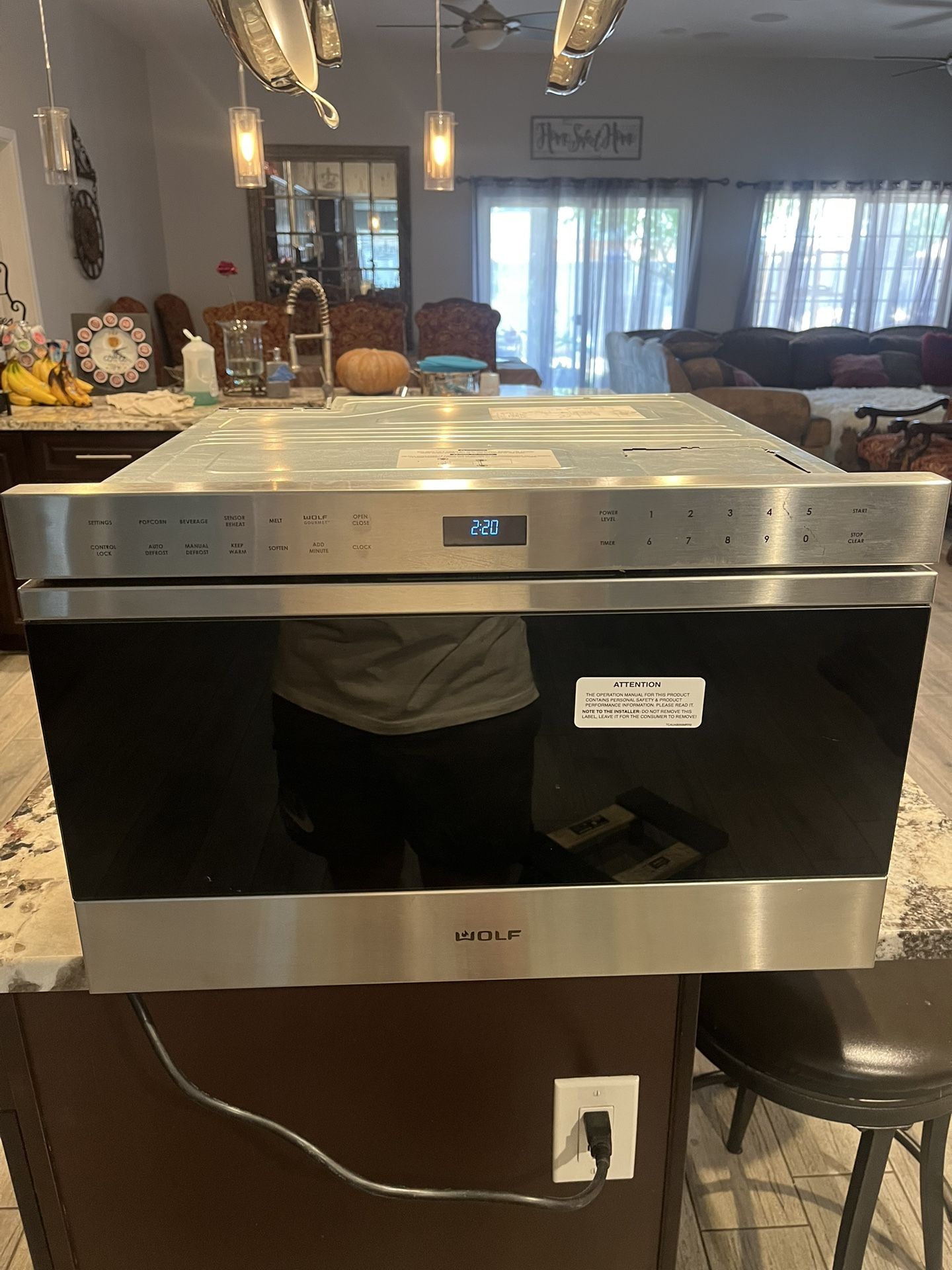 Wolf Microwave Drawer