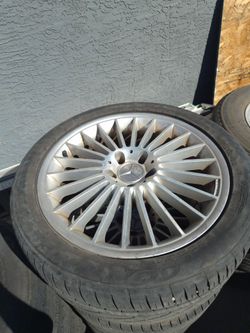 Mercedes-Benz SL CLASS / S CLASS Multi-Spoke Alloy Wheel with tire - Set