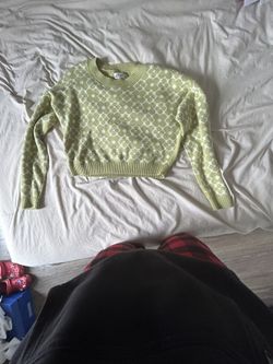 Green Hollister Sweater 