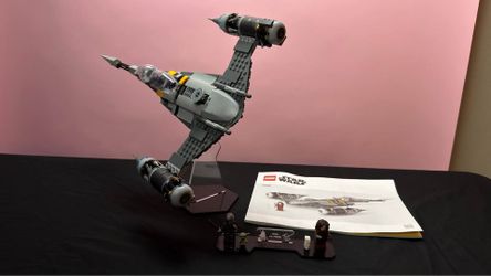 LEGO Star Wars Mandalorian N-1 Starfighter 75325 Complete + Display Stand