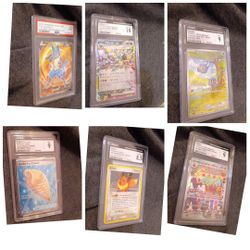 Graded Pokemon cards