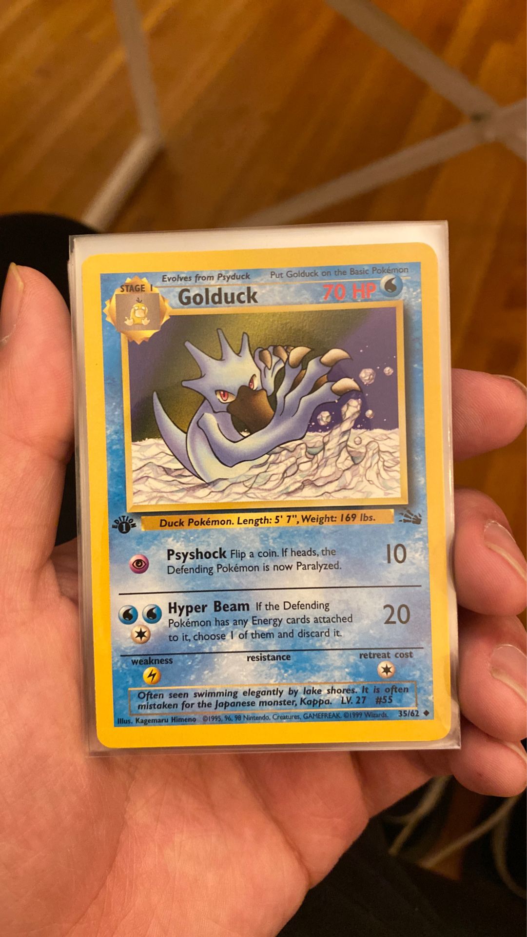 Pokemon Fossil 1st Edition Commons