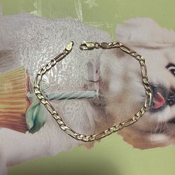14k gold Italian bracelet