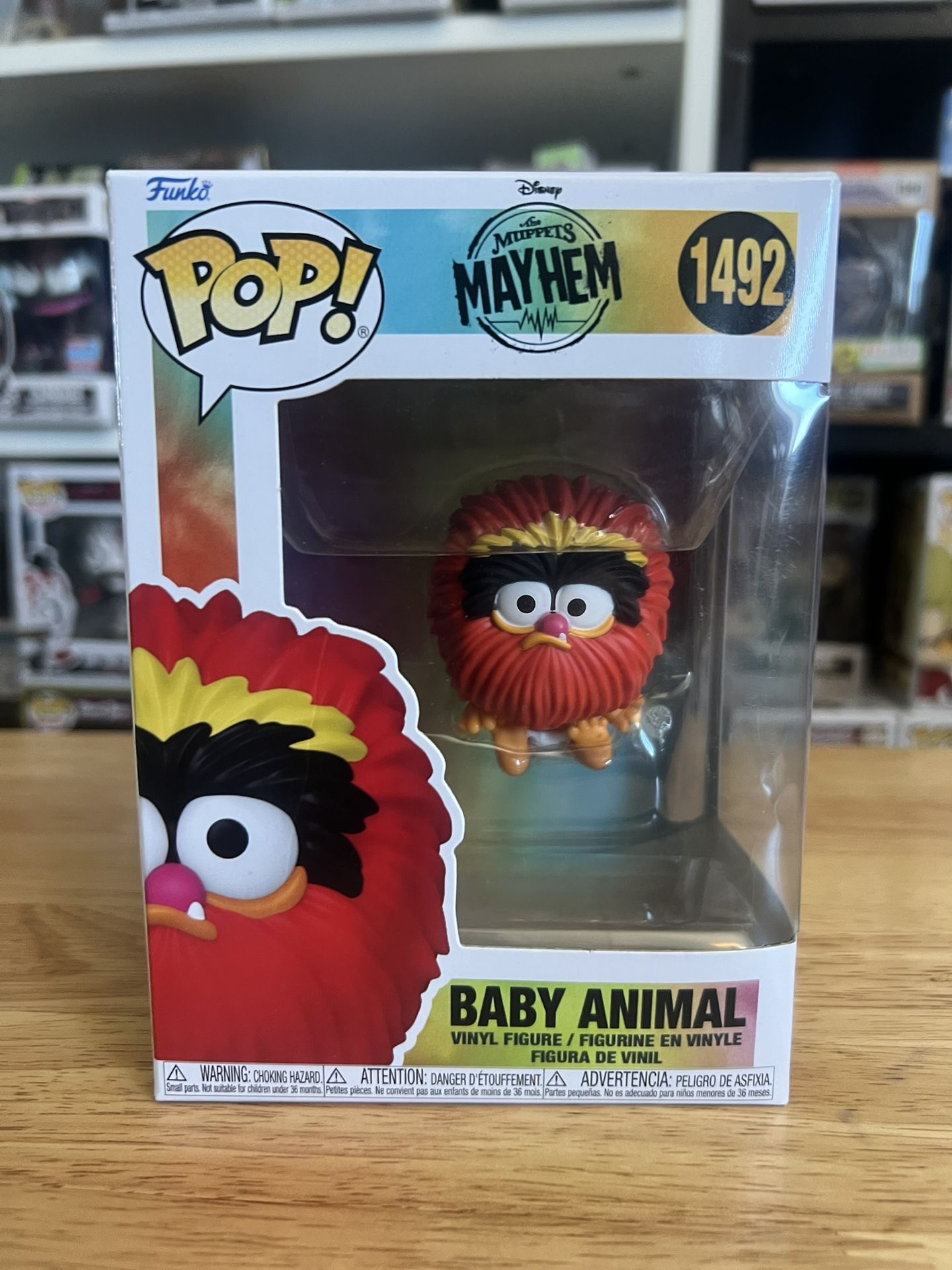 Baby Animal Muppets Mayhem Funko Pop #1492 Disney Movies Dr. Teeth Electric Band