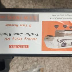 Trailer Jack Block Stabilizer Block 18000lbs Leveler For RV Camper Travel