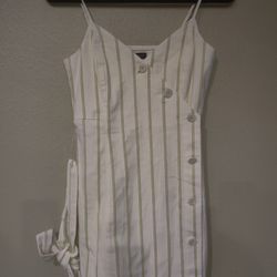 Cute Banana Republic Size 0P Linen Mini Dress