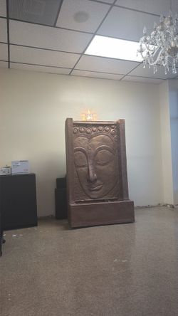 Cement water fountain