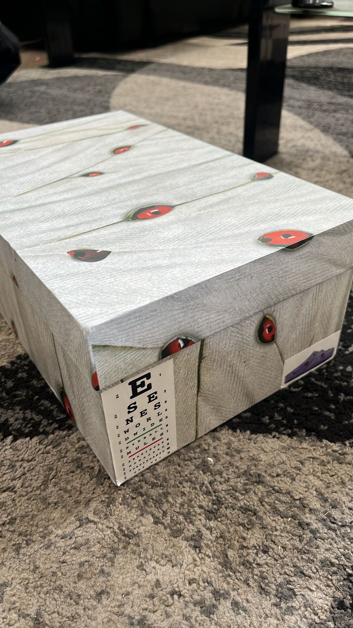 ESENES WORLDWIDE Eyeball Mules - Purple Danzo *Limited Edition*