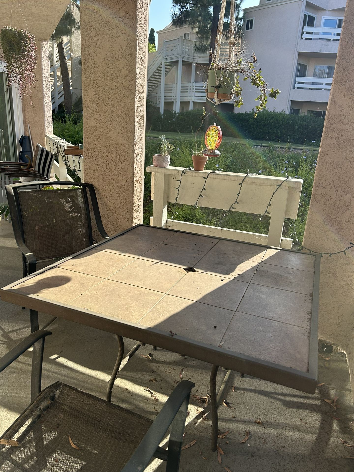 Tile Patio Table