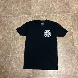 Black Iron Cross Always Skateboards t-shirt with white cross graphic #skateboarding #skatewear #y2k