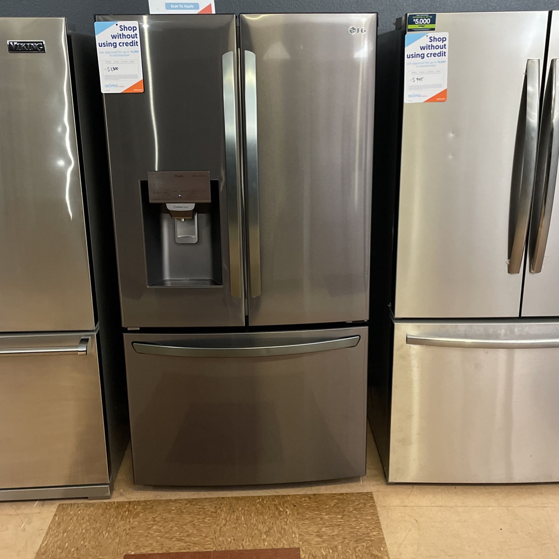 Black Stainless Steel French Door Refrigerator‼️‼️