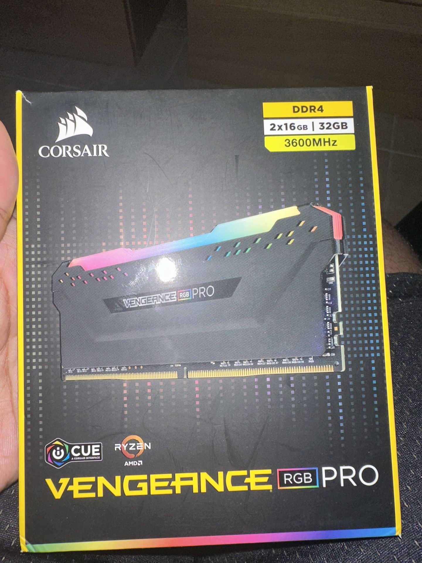 CORSAIR Vengeance RGB Pro DDR4 2x16 3600MHz