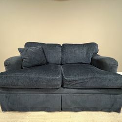 Blue 2-piece Sofa