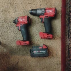 Milwaukee M18 Fuel Drill & Impact 