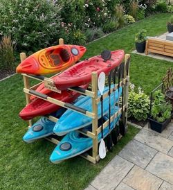 5 kayaks , $275 each