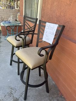 Stools Bar Two Pieces