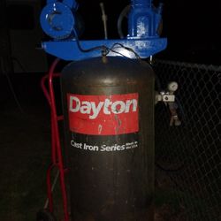 Air Compression 60 Gallon Dayton Compression Belt Driven