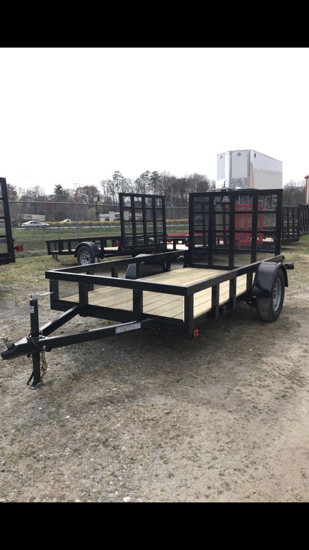 2021 5x10 heavy duty utility trailer! Financing now available!!