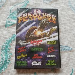 12 Creature Features DVD