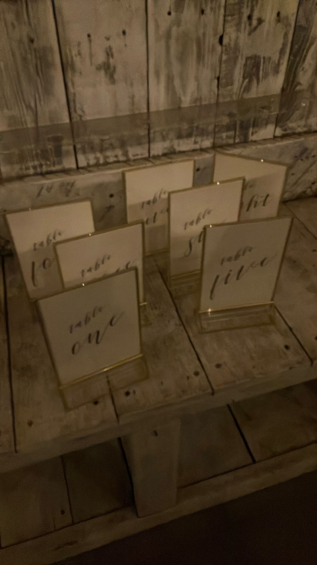 Table Numbers - 