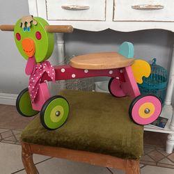 Wooden Ride On Toy