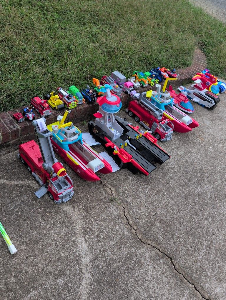 Huge Paw Patrol Collection