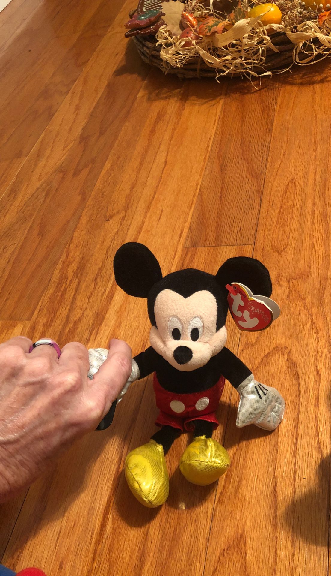Mickey Mouse Ty Beanie Baby