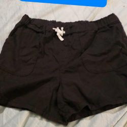L - 10'12 Black Shorts   Still Available
