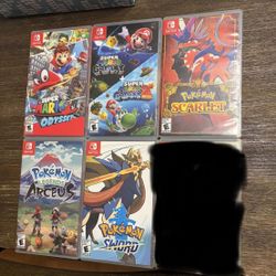 Lot Of Nintendo Switch Games! All Used But In Amazing Condition! 