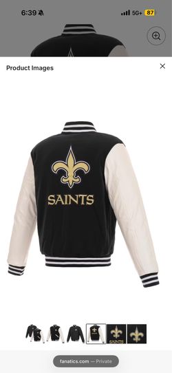 Saints jacket Men’s XL