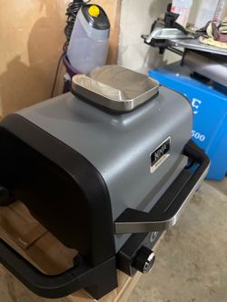 Ninja Woodfire 7-in-1 Outdoor Grill, Master Grill, BBQ Smoker, & Outdoor Airfryer with Woodfire Technology, OG701 Asking price is $300.00 obo   Pick t